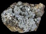 Sphalerite, Calcite and Galena - Pine Point Mine, Canada #64515-1